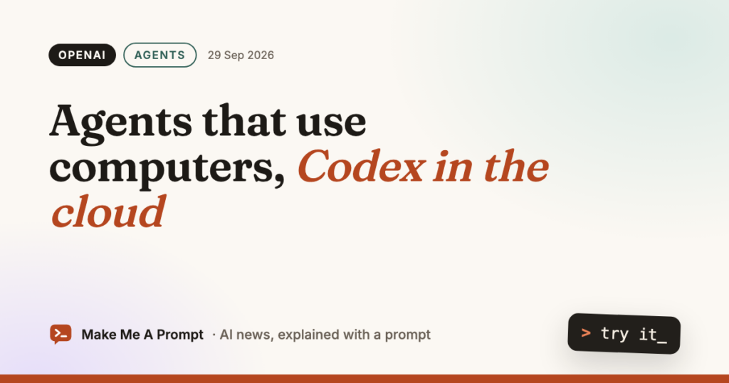 Os agentes da OpenAI e o Codex