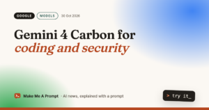 Gemini 4 Carbon, Google's new frontier model